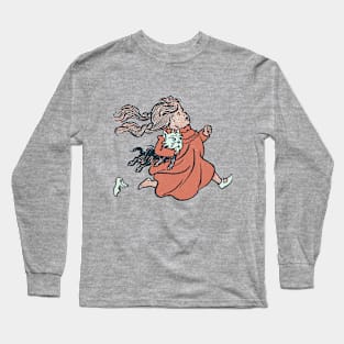 Dorothy running Home Again Long Sleeve T-Shirt